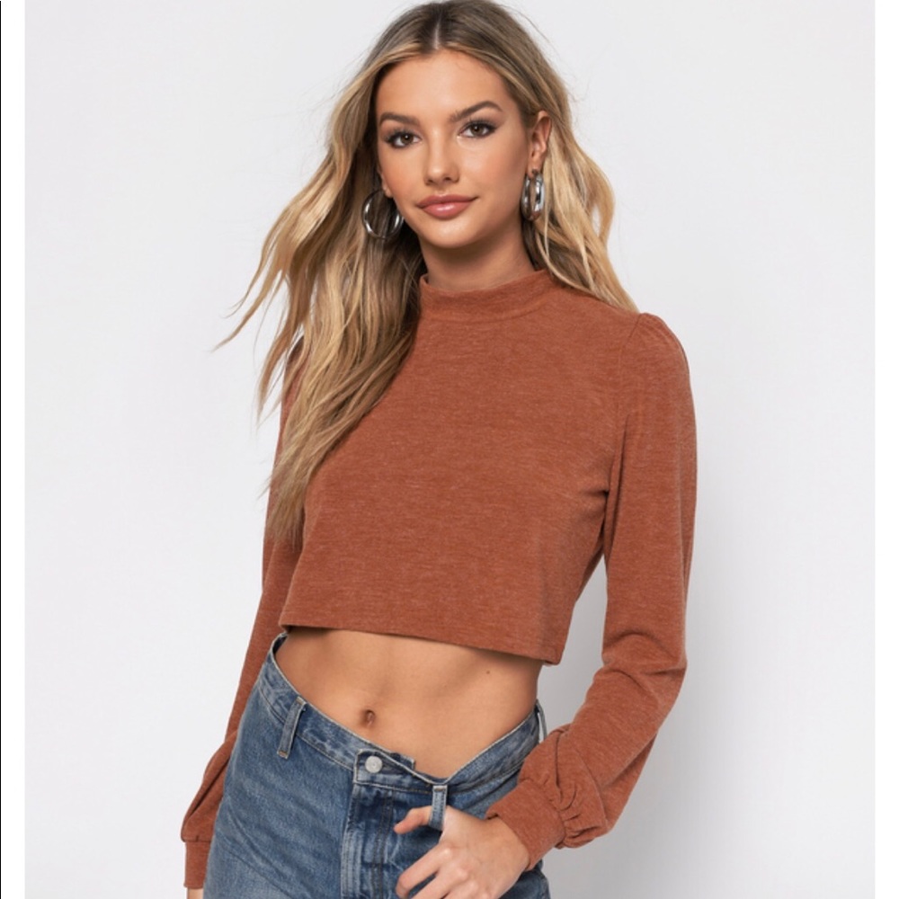 Serendipity Mock Neck Knit Top